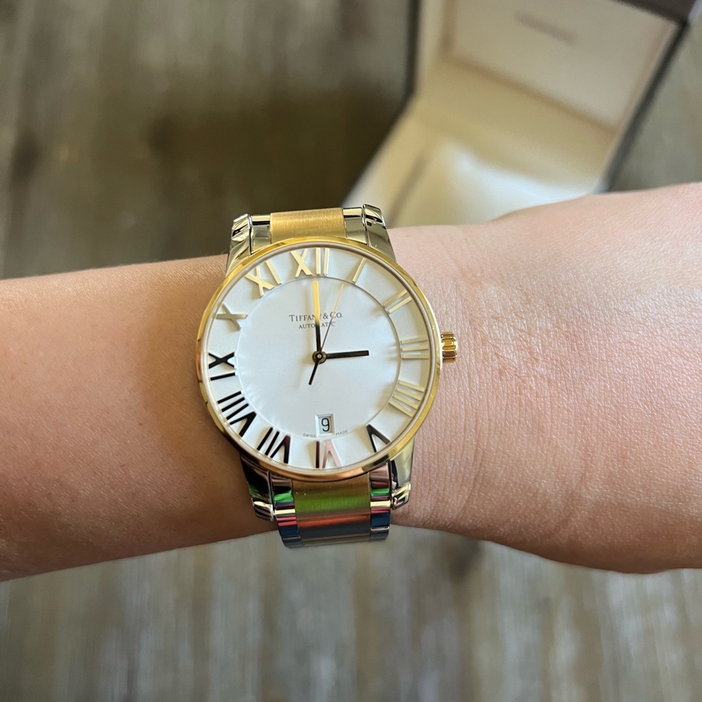 Tiffany & Co. 37.5mm 3-Hand Atlas Watch